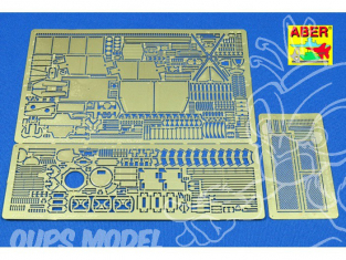 Aber 35062 kit amelioration Pz.Kpfw.II Ausf.L Luchs pour Techmod et Mirage 1/35