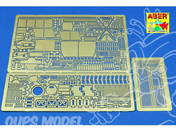 Aber 35062 kit amelioration Pz.Kpfw.II Ausf.L Luchs pour Techmod et Mirage 1/35