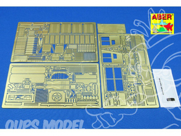 Aber 35058 kit amelioration pour GMC CCKW-353 Cabine ouverte tamiya 1/35