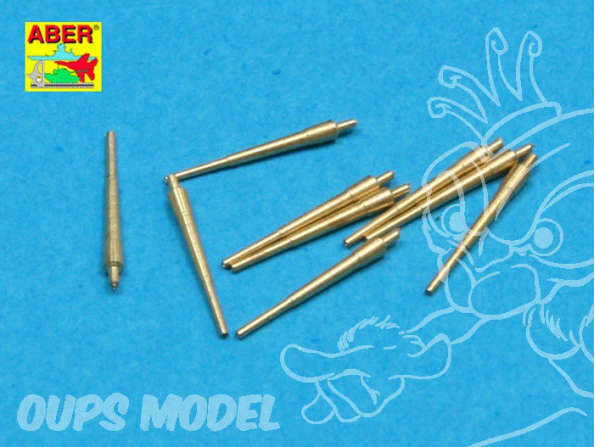 Aber 700L26 Set de futs de canons 203mm (8in) Mk.9/14 early pour type New Orlean 1/700