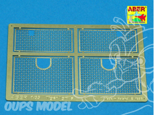 Aber 35G03 grilles pour Tigre I 1/35