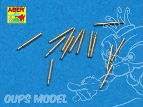 Aber 700L29 Set de 14 futs de canons 152mm L/50 Vickers Mk.M Type 41 pour voir fiche produit 1/700