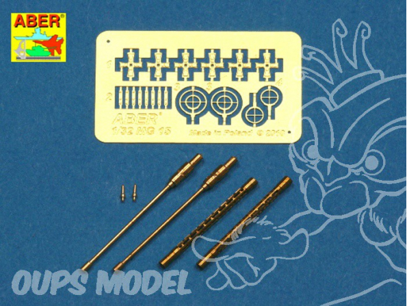 Aber A32001 set de 2 futs pour 7.92 MG15 1/32