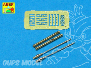 Aber A32002 set de 2 futs pour 7.92mm MG17 1/32