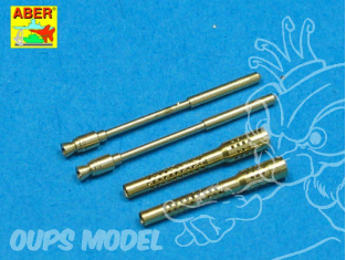 Aber A32006 set de 2 futs pour 13mm MG131 middle 1/32