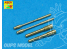 Aber A32006 set de 2 futs pour 13mm MG131 middle 1/32