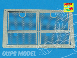 Aber 35G15 Grilles pour Tiger I AFV 1/35