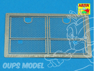 Aber 35G18 Grilles pour Sd.Kfz.181 Tiger I dragon 1/35