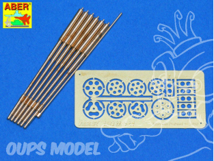 Aber A32050 set de futs 20mm M61A1 pour Avions moderne US 1/32