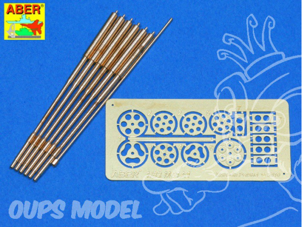 Aber A32050 set de futs 20mm M61A1 pour Avions moderne US 1/32