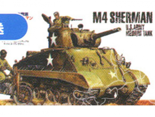 Fujimi maquette militaire 762203 M4A3 Sherman 1/76