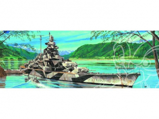 Trumpeter maquette bateau 05712 CUIRASSE ALLEMAND TIRPITZ 1/700