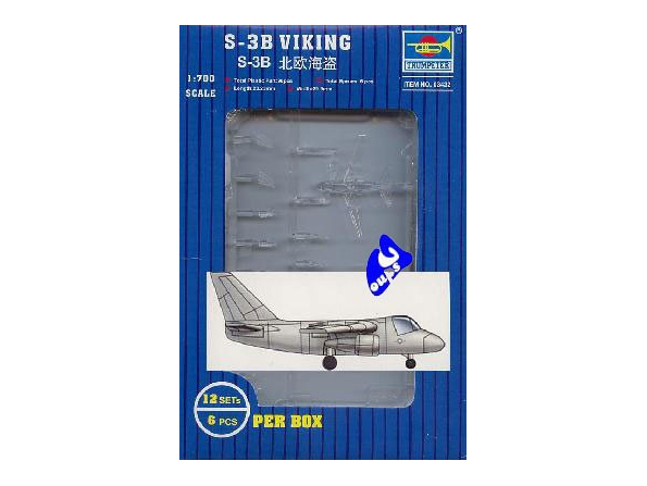 Trumpeter maquette avion 03432 AVIONS S-3B VIKING 1/700