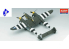 Academy maquettes avion 12405 P-38J LIG. EUROP. THEATER 1/72