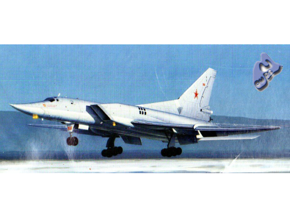 TRUMPETER maquette avion 01656 TUPOLEV Tu-22M3 "BACKFIRE" C 1/72