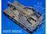 Eduard photodecoupe militaire 35450 Sd.Kfz.124 Wespe 1/35