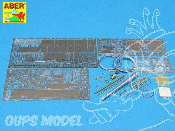 Aber 35K20 Kit amelioration Pz.Kpfw. VI Tigre I Ausf. E Sd.Kfz. 181 Tamiya 1/35