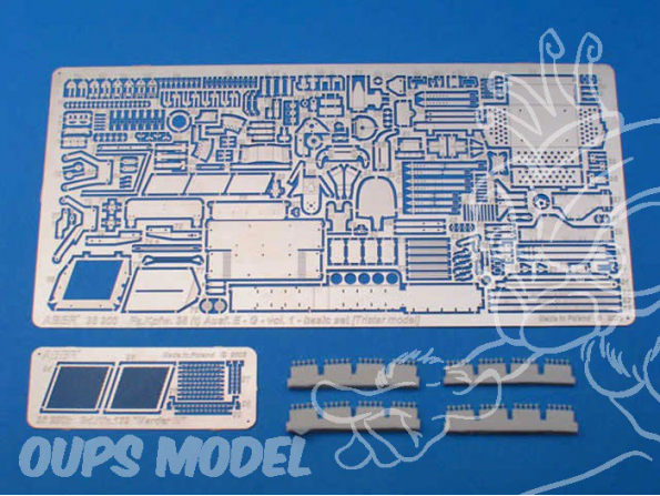 Aber 35200 Pz.Kpfw. 38 (t) Ausf. E/F/G vol.1 - basic set pour kit Tristar 1/35