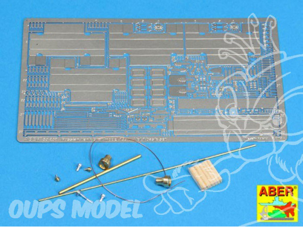 Aber 35258 Russian Light Tank BT-7 model 1937 vol.1 - basic set pour kit Tamiya 1/35