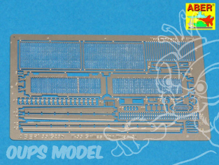 Aber 35G28 Grilles pour Char Russe T-55 ou Tiran 5 pour kit Tamiya 1/35