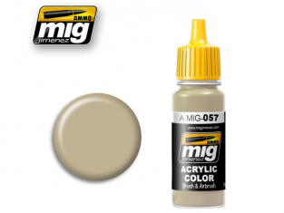 MIG peinture authentique 057 Jaune gris