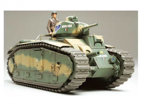 Tamiya maquette militaire 30058 Char B1bis avec Motorisation 1/35