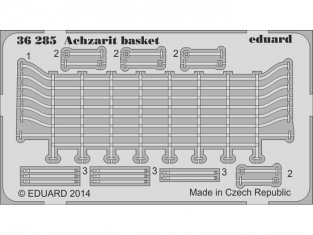 Eduard photodecoupe militaire 36285 Achzarit basket Meng 1/35