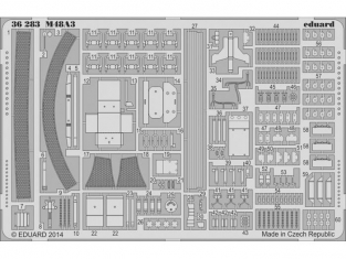 Eduard photodecoupe militaire 36283 M48A3 Dragon 1/35