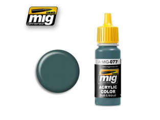 MIG peinture authentique 077 Vert terne Allemand