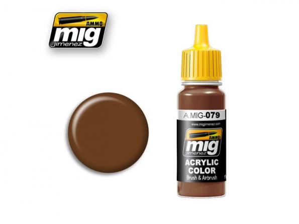 MIG peinture authentique 079 Brun argile Allemand