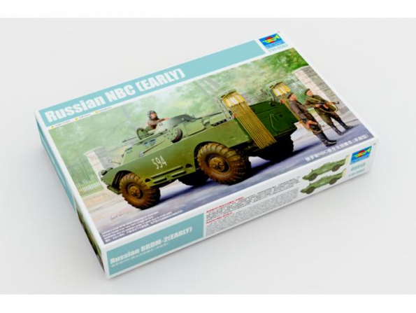 Trumpeter maquette militaire 05513 VEHICULE BLINDE SOVIETIQUE BRDM-2 NBC 1/35