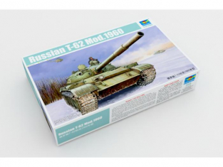 Trumpeter maquette militaire 01546 CHAR MOYEN SOVIETIQUE T-62 MOD. 1960 1/35