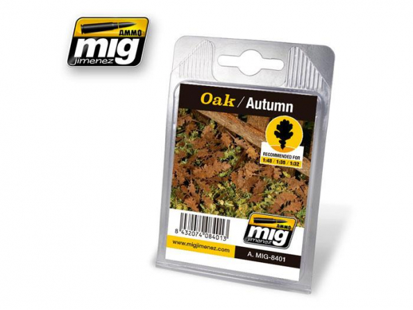 Mig feuilles 8401 Feuilles de chêne en automne