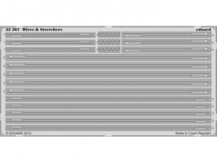 Eduard photodécoupe avion 32367 Cables et tendeurs 1/32