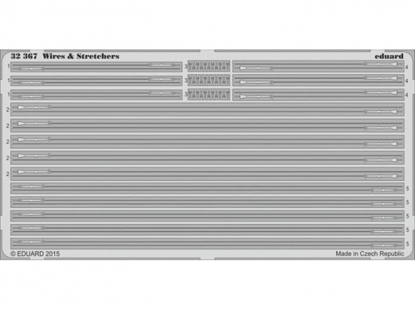 Eduard photodécoupe avion 32367 Cables et tendeurs 1/32