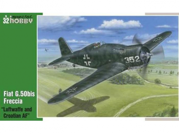 Special Hobby maquette avion 32058 FIAT G.50bis Luftwaffe Et Aviation Croate 1/32