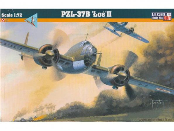 MASTER CRAFT maquette avion 040086 PZL-37B LOS II 1/72