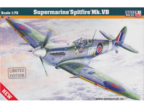 MASTER CRAFT maquette bateau 042035 SUPERMARINE SPITFIRE Mk.Vb 1/72