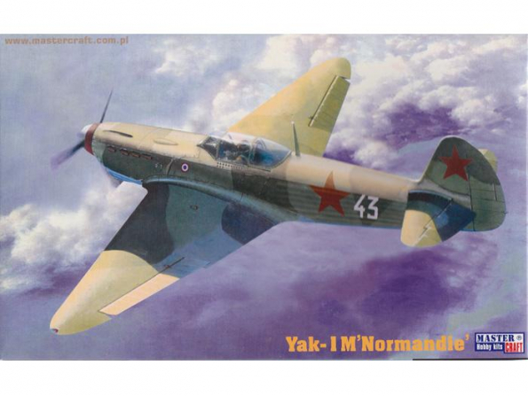 MASTER CRAFT maquette avion 020194 YAK-1M/ 1B NORMANDIE-NIEMEN 1943 (2 En 1) 1/72