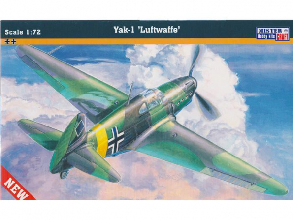 MASTER CRAFT maquette avion 020187 YAK-1M/1B LUFTWAFFE (2 En 1) 1/72