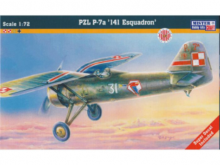 MASTER CRAFT maquette avion 020354 PZL-7a 141 ESQUADRON 1939 1/72