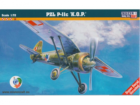 MASTER CRAFT maquette avion 020088 PZL-11c KOP 1939 1/72