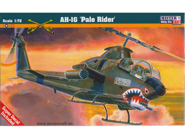 MASTER CRAFT maquette hélicoptère 020026 BELL AH-1G PALE RIDER 1/72