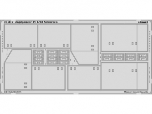 Eduard photodecoupe militaire 36317 Jagdpanzer IV L/48 Schurzen Dragon 1/35