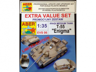 Aber EVS06 Extra value set T-55 Enigma pour kit Tamiya 1/35