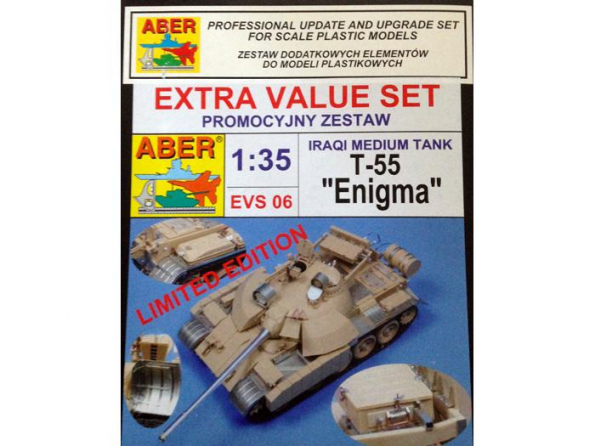 Aber EVS06 Extra value set T-55 Enigma pour kit Tamiya 1/35