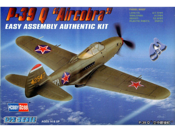 Hobby Boss maquette avion 80240 American P-39 Q Airacobra 1/72