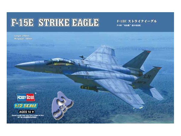 Hobby Boss maquette avion 80271 F-15E EAGLE FIGHTER 1/72