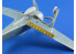 Eduard photodecoupe avion 72612 Volets d&#039;atterrissage Fw 190A-8 Eduard 1/72