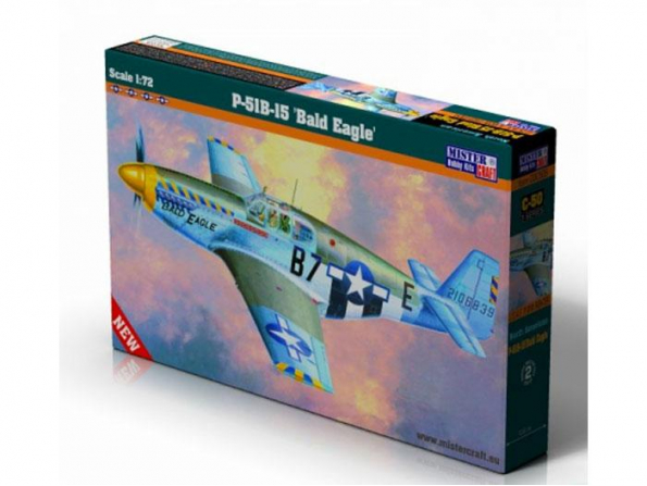 MASTER CRAFT maquette avion 030544 NORTH AMERICAN P-51B-15 BALD EAGLE 1944 1/72